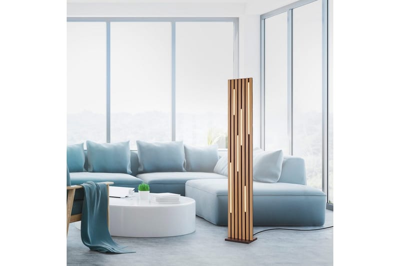 Q-Akustik Paul Neuhaus Golvlampa - Wood - Belysning & el - Inomhusbelysning & lampor - Sovrumslampa