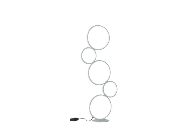 Rondo LED Golvlampa mattvit, Matt vit