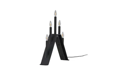 Åre Adventsljusstake 36 cm - Svart - Belysning & el - Inomhusbelysning & lampor - Sänglampor & nattduksbordslampa - Sänglampa bord