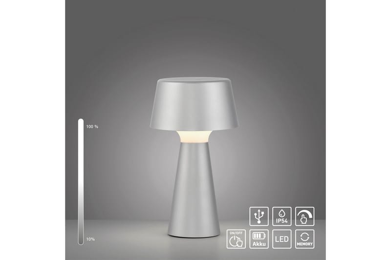 Abera Just Light Bordslampa - Silver - Belysning & el - Inomhusbelysning & lampor - Sänglampor & nattduksbordslampa - Sänglampa bord