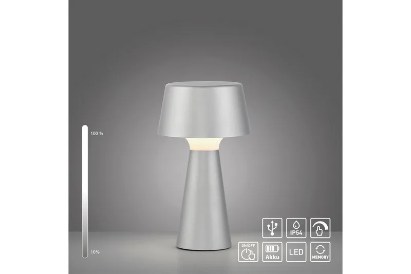 Abera Just Light Bordslampa - Silver - Belysning & el - Inomhusbelysning & lampor - Sänglampor & nattduksbordslampa - Sänglampa bord
