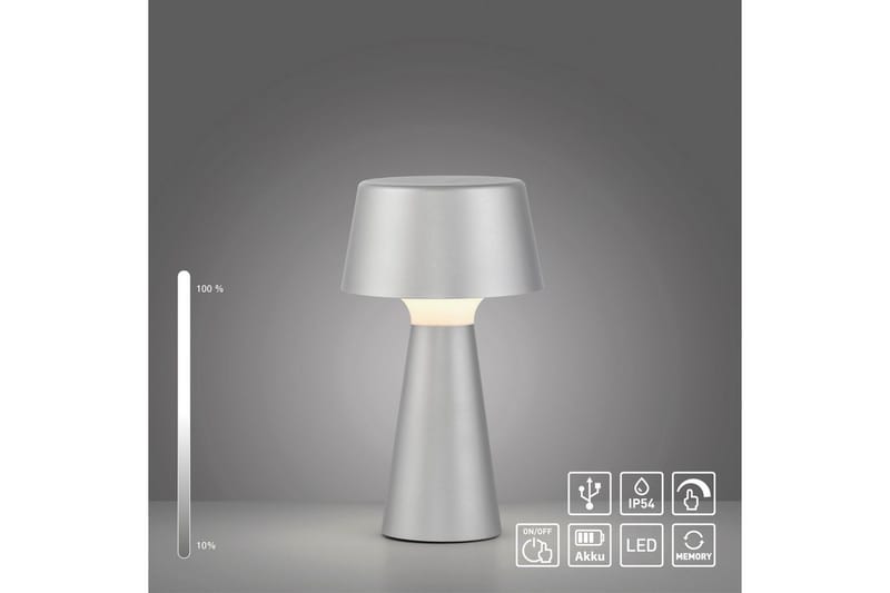 Abera Just Light Bordslampa - Silver - Belysning & el - Inomhusbelysning & lampor - Sänglampor & nattduksbordslampa - Sänglampa bord