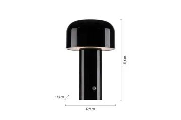 Agnes Just Light Bordslampa - Black - Belysning & el - Inomhusbelysning & lampor - Sänglampor & nattduksbordslampa - Sänglampa bord