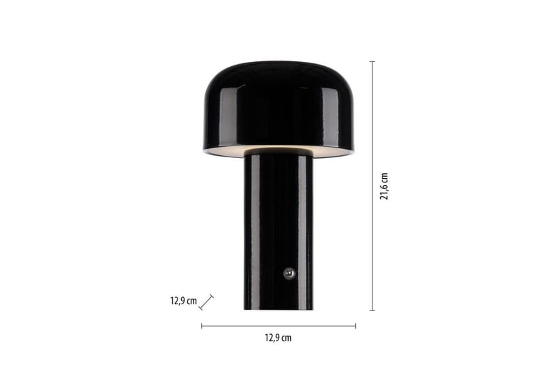 Agnes Just Light Bordslampa - Black - Belysning & el - Inomhusbelysning & lampor - Sänglampor & nattduksbordslampa - Sänglampa bord