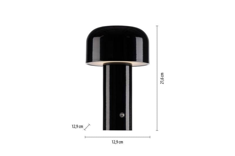 Agnes Just Light Bordslampa - Black - Belysning & el - Inomhusbelysning & lampor - Sänglampor & nattduksbordslampa - Sänglampa bord