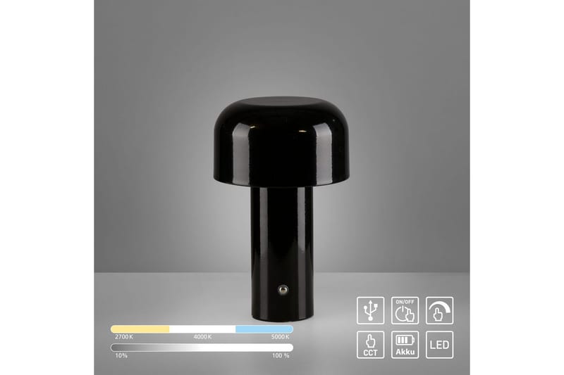 Agnes Just Light Bordslampa - Black - Belysning & el - Inomhusbelysning & lampor - Sänglampor & nattduksbordslampa - Sänglampa bord