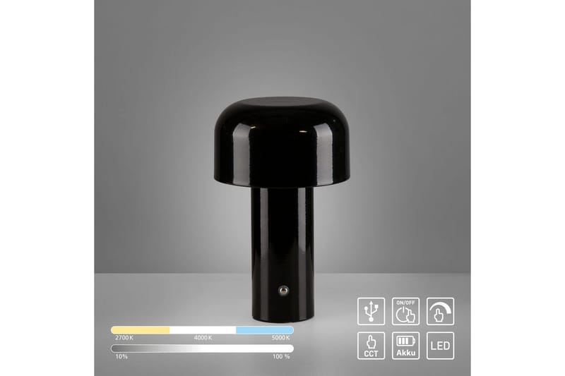 Agnes Just Light Bordslampa - Black - Belysning & el - Inomhusbelysning & lampor - Sänglampor & nattduksbordslampa - Sänglampa bord