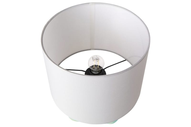 Avsaki Bordslampa 43 cm E27 - Ljusgrön/Vit - Belysning & el - Inomhusbelysning & lampor - Sänglampor & nattduksbordslampa - Sänglampa bord