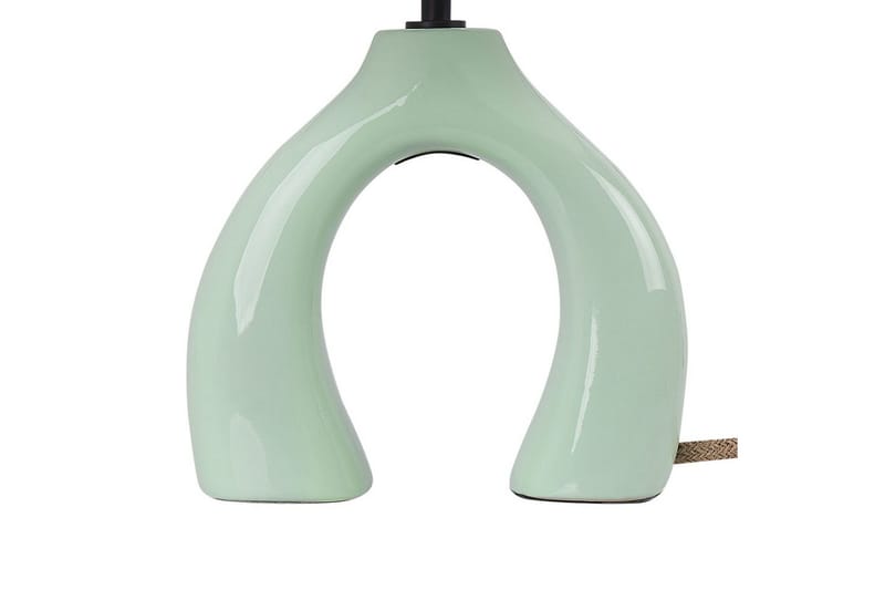 Avsaki Bordslampa 43 cm E27 - Ljusgrön/Vit - Belysning & el - Inomhusbelysning & lampor - Sänglampor & nattduksbordslampa - Sänglampa bord