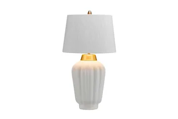 Bexley Quintiesse Bordslampa - White||Brass - Belysning & el - Inomhusbelysning & lampor - Sänglampor & nattduksbordslampa - Sänglampa bord