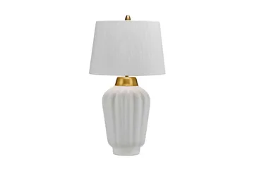 Bexley Quintiesse Bordslampa - White||Brass - Belysning & el - Inomhusbelysning & lampor - Sänglampor & nattduksbordslampa - Sänglampa bord