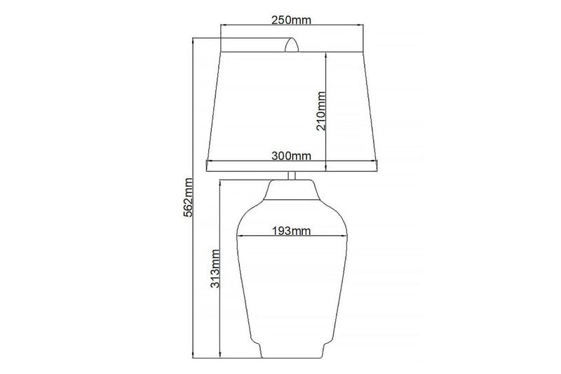 Bexley Quintiesse Bordslampa - White||Brass - Belysning & el - Inomhusbelysning & lampor - Sänglampor & nattduksbordslampa - Sänglampa bord