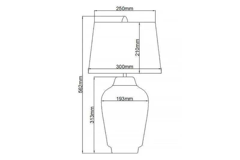 Bexley Quintiesse Bordslampa - White||Brass - Belysning & el - Inomhusbelysning & lampor - Sänglampor & nattduksbordslampa - Sänglampa bord