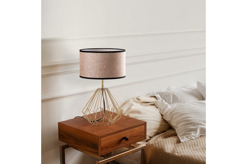 Bordslampa Almasi Beige / Rany - Beige / Rany - Belysning & el - Inomhusbelysning & lampor - Sänglampor & nattduksbordslampa - Sänglampa bord
