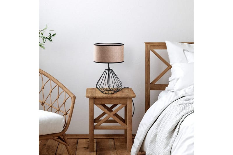 Bordslampa Almasi Mink / Svart - Mink / Svart - Belysning & el - Inomhusbelysning & lampor - Sänglampor & nattduksbordslampa - Sänglampa bord