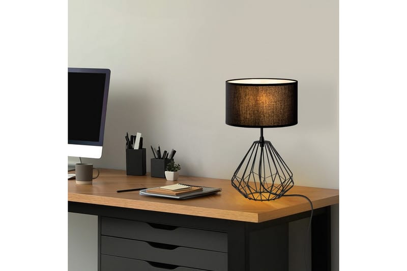 Bordslampa Almasi Svart - Svart - Belysning & el - Inomhusbelysning & lampor - Sänglampor & nattduksbordslampa - Sänglampa bord