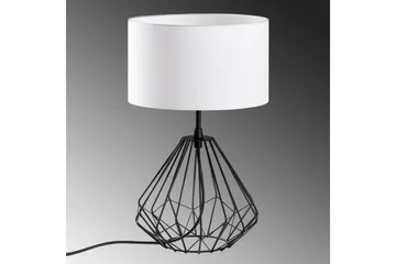 Bordslampa Almasi Vit / Svart - Vit / Svart - Belysning & el - Inomhusbelysning & lampor - Sänglampor & nattduksbordslampa - Sänglampa bord
