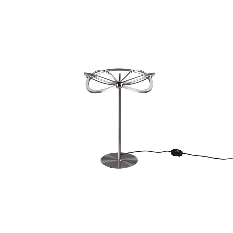 Bordslampa Charivari - Borstad stål - Belysning & el - Inomhusbelysning & lampor - Sänglampor & nattduksbordslampa - Sänglampa bord