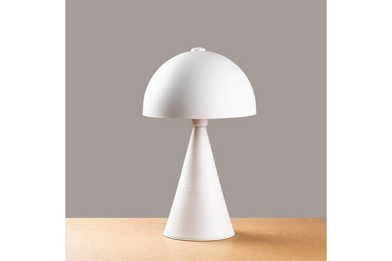 Bordslampa Chichela Vit - Vit - Belysning & el - Inomhusbelysning & lampor - Sänglampor & nattduksbordslampa - Sänglampa bord