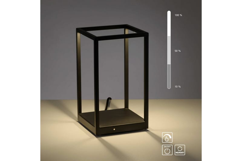 Bordslampa Contura - 15x27x15 cm - Belysning & el - Inomhusbelysning & lampor - Sänglampor & nattduksbordslampa - Sänglampa bord