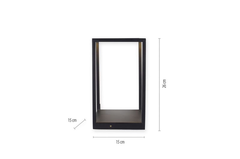 Bordslampa Contura - 15x27x15 cm - Belysning & el - Inomhusbelysning & lampor - Sänglampor & nattduksbordslampa - Sänglampa bord