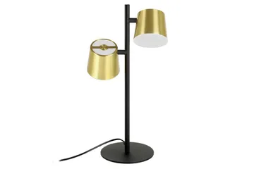 Bordslampa Eglo Altamira Svart/Mässing - Belysning & el - Inomhusbelysning & lampor - Sänglampor & nattduksbordslampa - Sänglampa bord