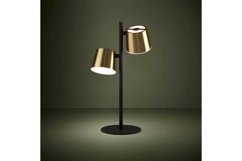 Bordslampa Eglo Altamira Svart/Mässing - Belysning & el - Inomhusbelysning & lampor - Sänglampor & nattduksbordslampa - Sänglampa bord