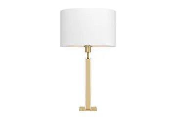 Bordslampa Eglo Belesar Mässing/Vit - Mässing/Vit - Belysning & el - Inomhusbelysning & lampor - Sänglampor & nattduksbordslampa - Sänglampa bord