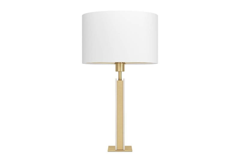 Bordslampa Eglo Belesar Mässing/Vit - Mässing/Vit - Belysning & el - Inomhusbelysning & lampor - Sänglampor & nattduksbordslampa - Sänglampa bord