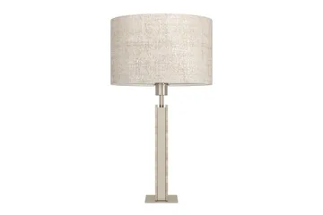 Bordslampa Eglo Belesar Nickel/Natur - Nickel/Natur - Belysning & el - Inomhusbelysning & lampor - Sänglampor & nattduksbordslampa - Sänglampa bord