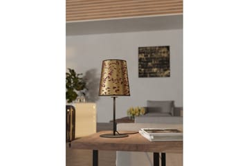 Bordslampa Eglo Castuera Guld med Rosblad - Belysning & el - Inomhusbelysning & lampor - Sänglampor & nattduksbordslampa - Sänglampa bord