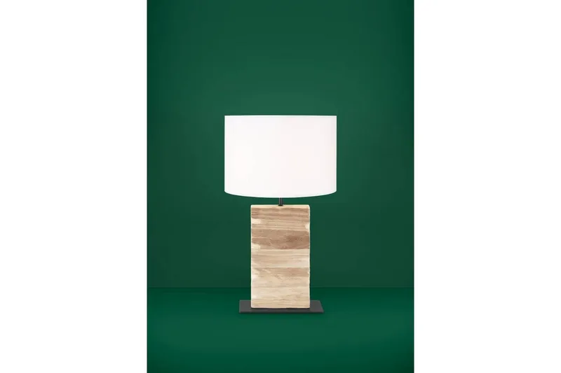 Bordslampa Eglo Contessore Rak Vit/trä - Belysning & el - Inomhusbelysning & lampor - Sänglampor & nattduksbordslampa - Sänglampa bord