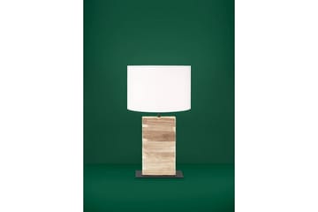 Bordslampa Eglo Contessore Rak Vit/trä - Belysning & el - Inomhusbelysning & lampor - Sänglampor & nattduksbordslampa - Sänglampa bord