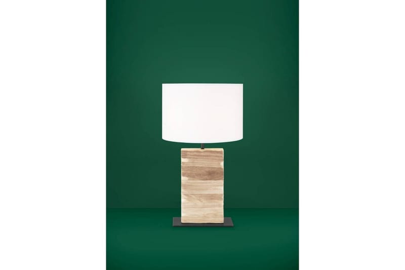 Bordslampa Eglo Contessore Rak Vit/trä - Belysning & el - Inomhusbelysning & lampor - Sänglampor & nattduksbordslampa - Sänglampa bord