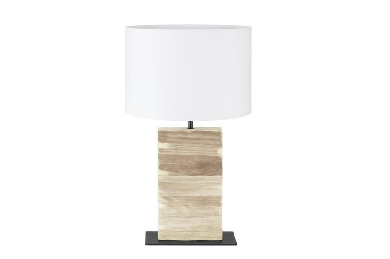 Bordslampa Eglo Contessore Rak Vit/trä - Belysning & el - Inomhusbelysning & lampor - Sänglampor & nattduksbordslampa - Sänglampa bord