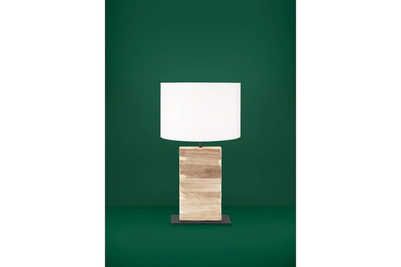 Bordslampa Eglo Contessore Rak Vit/trä - Belysning & el - Inomhusbelysning & lampor - Sänglampor & nattduksbordslampa - Sänglampa bord