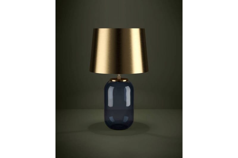 Bordslampa Eglo Cuite Mässing/Petrol - Mässing/Petrol - Belysning & el - Inomhusbelysning & lampor - Sänglampor & nattduksbordslampa - Sänglampa bord