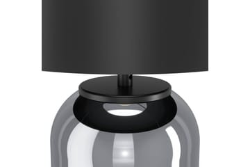 Bordslampa Eglo Cuite Svart/Stål - Svart/Stål - Belysning & el - Inomhusbelysning & lampor - Sänglampor & nattduksbordslampa - Sänglampa bord