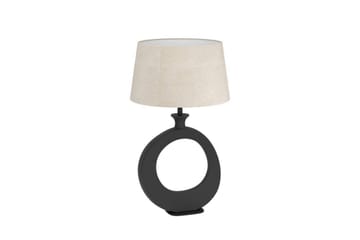 Bordslampa Eglo Diezma Svart/Natur 52 cm - 52 cm - Belysning & el - Inomhusbelysning & lampor - Sänglampor & nattduksbordslampa - Sänglampa bord