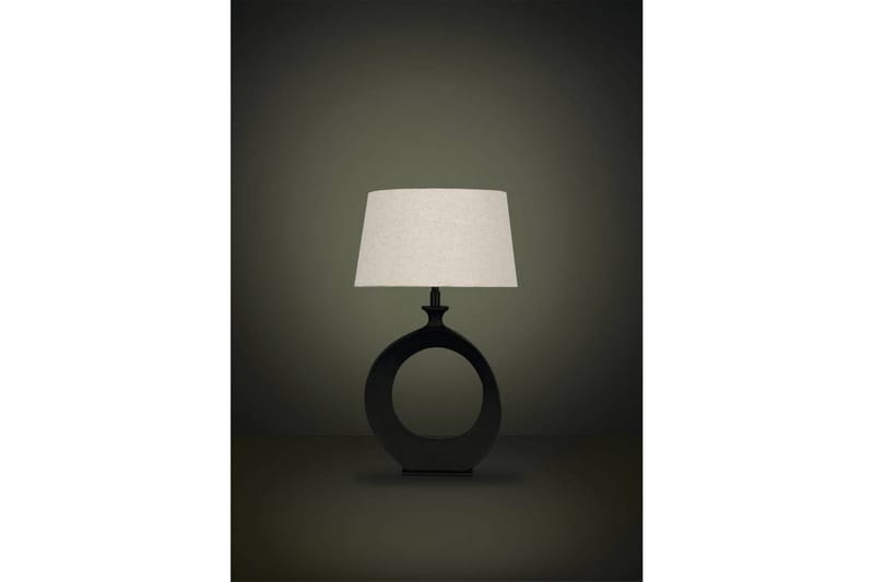 Bordslampa Eglo Diezma Svart/Natur 52 cm - 52 cm - Belysning & el - Inomhusbelysning & lampor - Sänglampor & nattduksbordslampa - Sänglampa bord