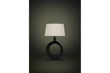 Bordslampa Eglo Diezma Svart/Natur 52 cm - 52 cm - Belysning & el - Inomhusbelysning & lampor - Sänglampor & nattduksbordslampa - Sänglampa bord