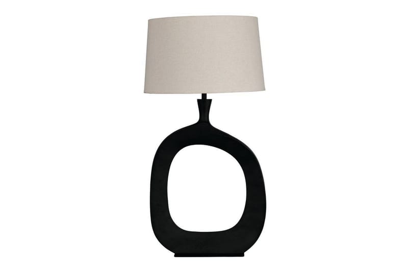 Bordslampa Eglo Diezma Svart/Natur 88 cm - 88 cm - Belysning & el - Inomhusbelysning & lampor - Sänglampor & nattduksbordslampa - Sänglampa bord