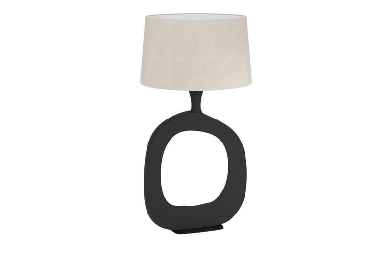 Bordslampa Eglo Diezma Svart/Natur 88 cm - 88 cm - Belysning & el - Inomhusbelysning & lampor - Sänglampor & nattduksbordslampa - Sänglampa bord