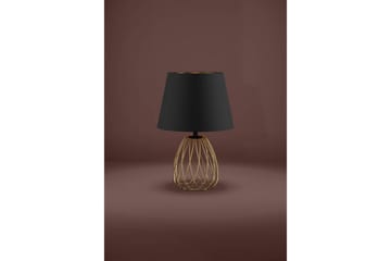 Bordslampa Eglo Jazminia Mässing/Klar - Belysning & el - Inomhusbelysning & lampor - Sänglampor & nattduksbordslampa - Sänglampa bord