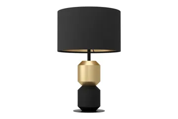 Bordslampa Eglo Laurignano Svart/Guld - Belysning & el - Inomhusbelysning & lampor - Sänglampor & nattduksbordslampa - Sänglampa bord