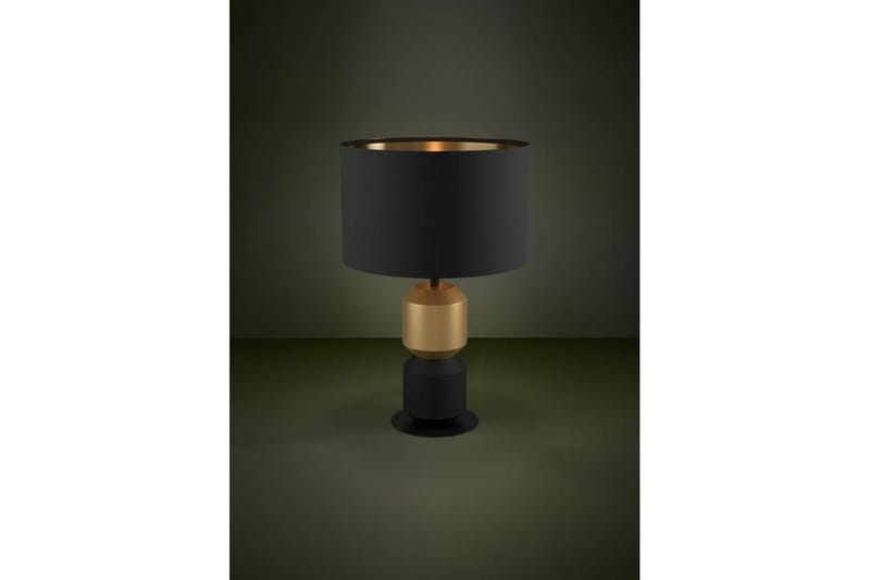 Bordslampa Eglo Laurignano Svart/Guld - Belysning & el - Inomhusbelysning & lampor - Sänglampor & nattduksbordslampa - Sänglampa bord