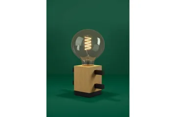 Bordslampa Eglo Levantara Svart/Trä - Belysning & el - Inomhusbelysning & lampor - Sänglampor & nattduksbordslampa - Sänglampa bord