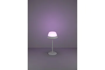 Bordslampa Eglo Meggiano Grå/Vit - Grå/Vit - Belysning & el - Inomhusbelysning & lampor - Sänglampor & nattduksbordslampa - Sänglampa bord
