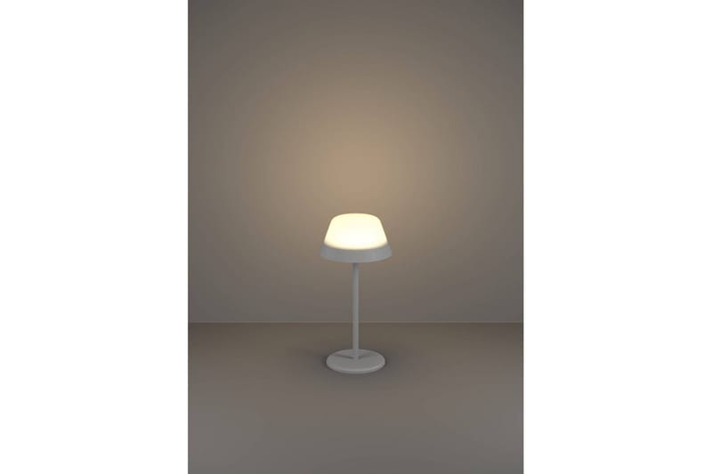 Bordslampa Eglo Meggiano Grå/Vit - Grå/Vit - Belysning & el - Inomhusbelysning & lampor - Sänglampor & nattduksbordslampa - Sänglampa bord