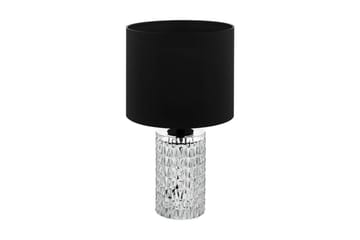 Bordslampa Eglo Sapuara Svart Kristall - Belysning & el - Inomhusbelysning & lampor - Sänglampor & nattduksbordslampa - Sänglampa bord